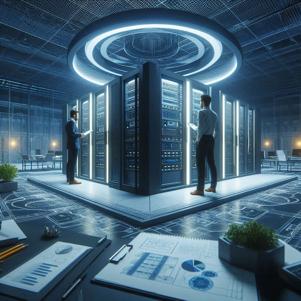 طراحی فضای مرکز داده